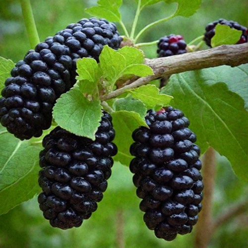 Шелковица плакучая в Волковыске